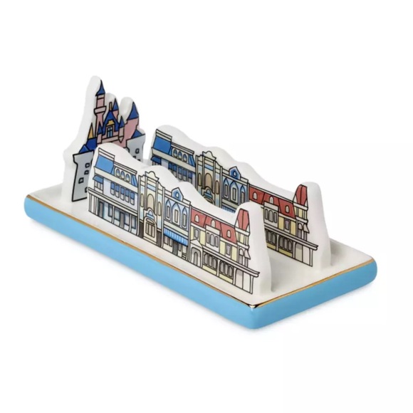 Disneyland ceramic Disney parks sleeping beauty castle trinket tray - Picture 2 of 8